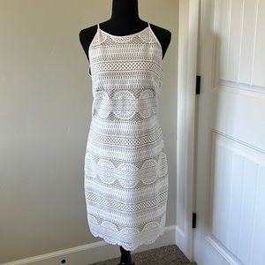WHBM Textured dress